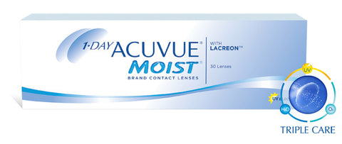 1 day Acuvue Moist by Johnson & Johnson